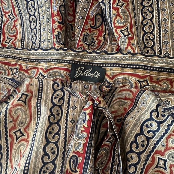 Bullocks Paisley Long Robe - Picture 4 of 8